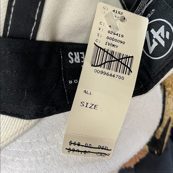 Anthropologie Lennon Denim Yankee baseball cap New - Picture 8 of 8